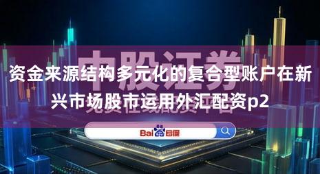 资金来源结构多元化的复合型账户在新兴市场股市运用外汇配资p2