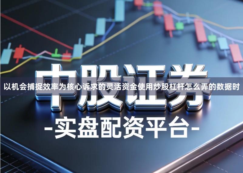 以机会捕捉效率为核心诉求的灵活资金使用炒股杠杆怎么弄的数据时