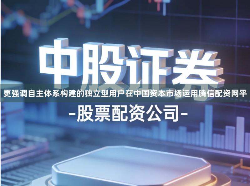 更强调自主体系构建的独立型用户在中国资本市场运用腾信配资网平