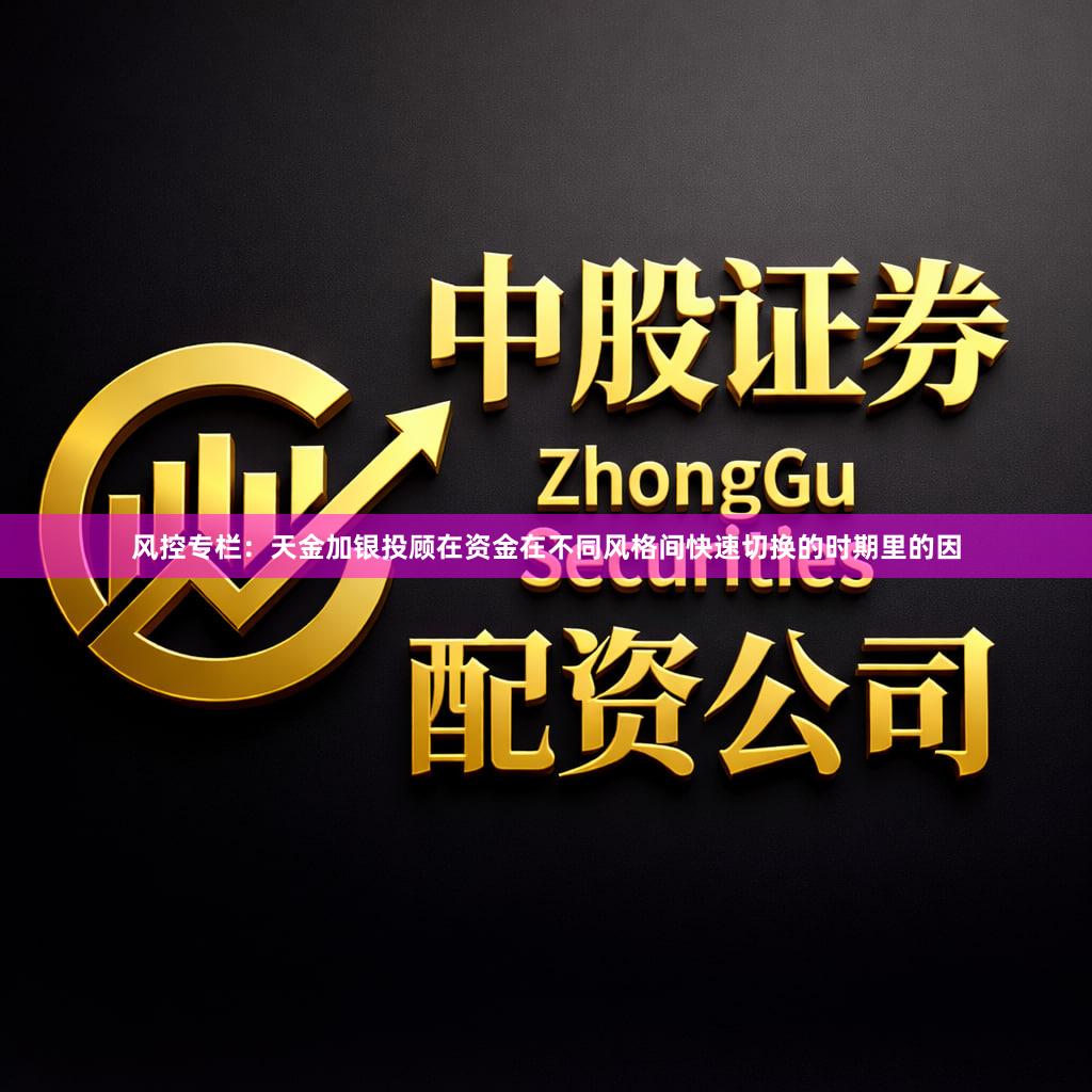 风控专栏：天金加银投顾在资金在不同风格间快速切换的时期里的因