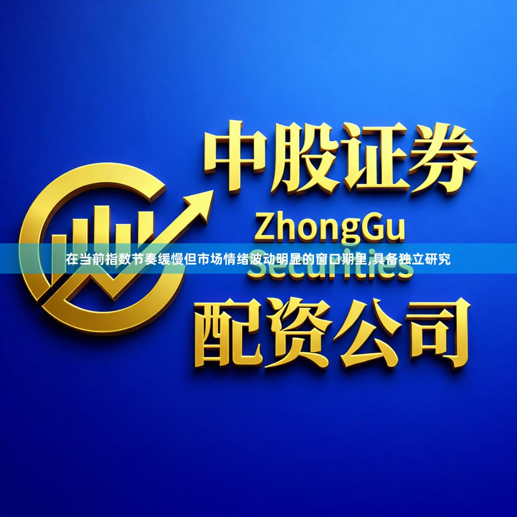 在当前指数节奏缓慢但市场情绪波动明显的窗口期里,具备独立研究