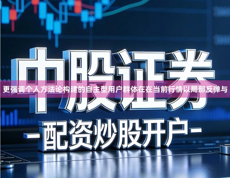 更强调个人方法论构建的自主型用户群体在在当前行情以局部反弹与